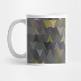 Feldgrau Gray Abstract Low Polygon Background Mug